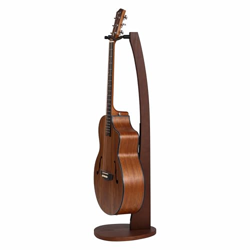 Nefelibata Support de guitare en bois - Fabriqué à la main en frêne allemand solide...