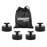 Lifting Jack Pad (4pcs) Compatible with Chevy Corvette C5 C6 C7 C8, Rubber Lift Point Adapter Jack Pucks with Storage Bag