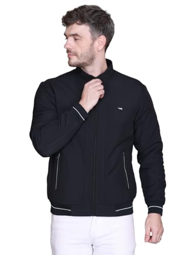 Image of RARE TIMES Men Puffer Jacket | Padded Jacket | Quilted Jacket | Trendy Winter Full Sleeve with Zipper Pocket Jacket (Pack of 1)