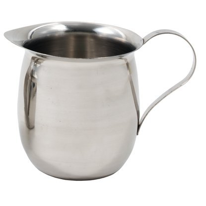 3-Ounce Stainless Steel Bell Creamer, 90 Ml. Bell-Shaped Serving Cream Pitcher #TOP1