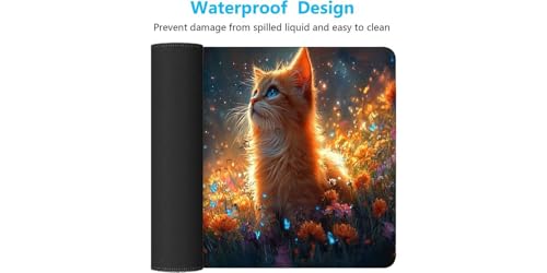 Tapis de souris grand format 900x500 mm pour bureau à la maison