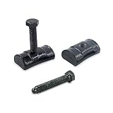 yorpyep Torsion Bar Adjustable Bolt Nut, 11561233 Slotted Torque Bar Nut Replacement, Automatic Transmission Modification Accessories, Compatible with Chevrolet GMC Cadillac (Black)