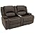 RecPro Reclining Loveseat for Camper