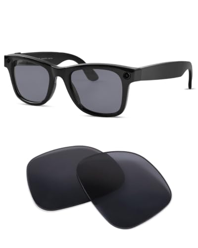 Image of Replacement Polarized Lenses for Ray-Ban Meta Wayfarer