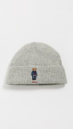 Image of POLO RALPH LAUREN Men's Solid Denim Bear Beanie