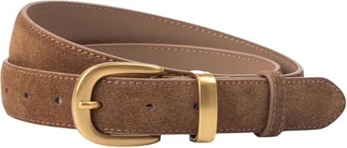 Retro Genuine Leather Waist Belt with Chain – Stylish for Daily Wear and Parties