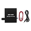 Microphone Amplifier, 3.5mm Interface High Gain Mic Amp DC 5V Portable Microphone Booster Preamp 1000 Times Amplification Accessory Set Kit #5