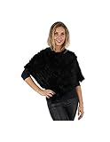 Oakwood Damen Sweater 56034, Uni, Schwarz, One size (Herstellergröße: Taille Unique)