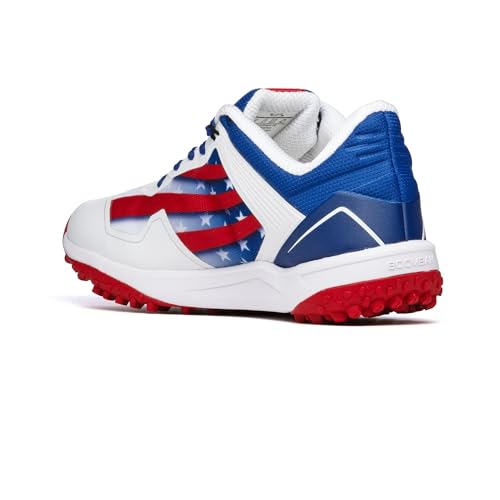 Boombah Viper Men's Turf Shoes - USA Freedom - Multiple Color Options - Multiple Sizes2