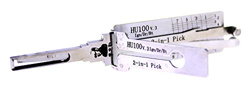 HU100 Car Key Reader Décodeur de Serrure pour Décoder sans Démonter le Barillet - 7