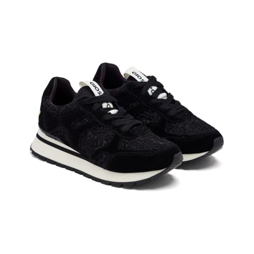Zapatillas CUÑA Piel Y Encaje BEETOWN