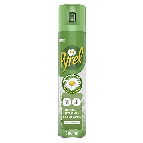 Pyrel Spray Repulsif Rampants 300 Ml avec action barriere durable contre les nuisibles