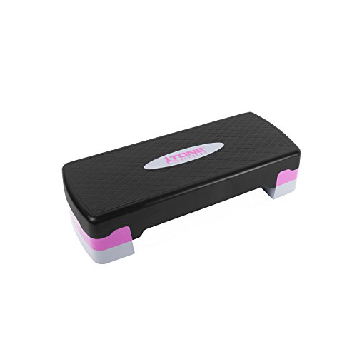 Tone Fitness Aerobic Step, Pink | Exercise Step Platform