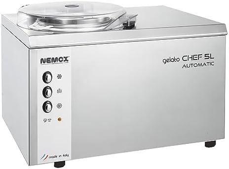 Nemox Professional Ice Cream Maker Chef 5L Automatic 220-240V