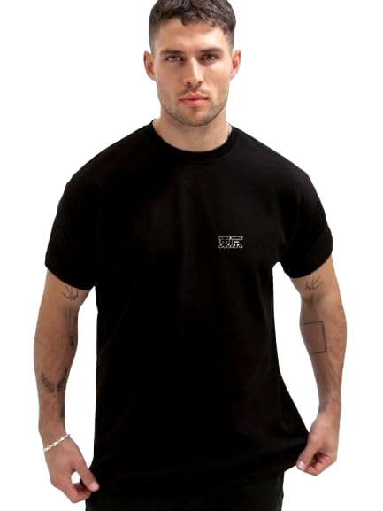 Image of JUARI BE A GENTLEMAN Men's Printed Cotton T-Shirt - Round Neck, Regular Fit, Soft & Comfortable - Trendy Casual Half Sleeve T-Shirt for Everyday Wear - Stylish & Breathable Fabric for All-Day Comfort