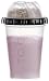 Produktbild FACKELMANN 42115 Müsli-to-go-Becher, Joghurtbecher mit verschließbaren Zusatzbehälter, Reisebecher für gesunde Snacks (Farbe: Transparent/Schwarz), Menge: 1 Stück