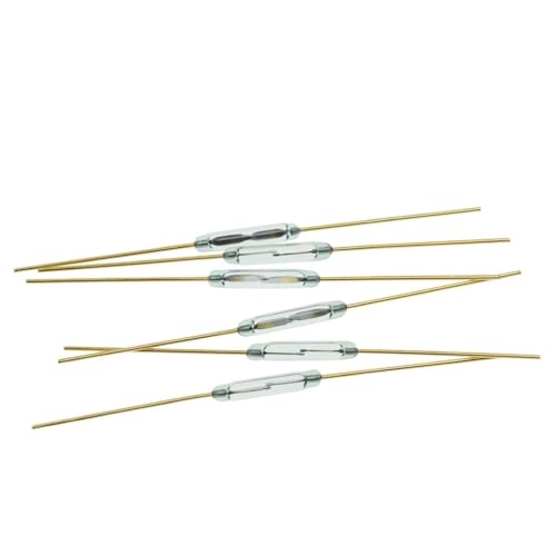 Interruptores magnéticos de vidrio verde con alta sensibilidad magnética de 1,8 x 10 mm