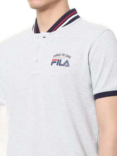 Image of Fila Men LT Gry Mel Polo Ian