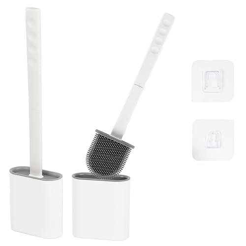Silicone Toilet Brush Set Pack of 2
