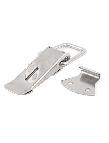 Image of Aexit Closet Case Padlocks & Hasps Boxes Spring Loaded Iron Toggle Latch Hasp Hasps 4 inch Long