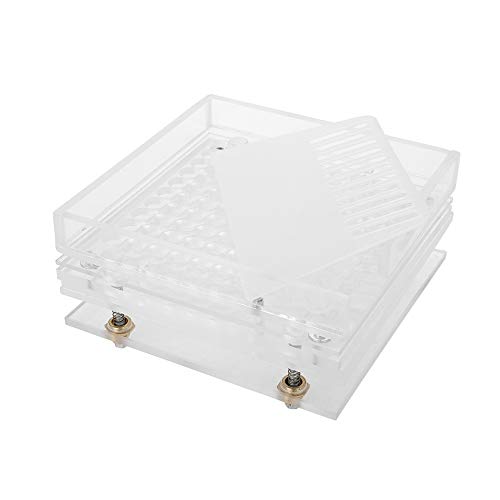 100 Löcher Kapselfüller mit, Löcher Kapselfüller, Kapselfüllgerät zum befüllen von Kapseln, Für Vitamine Pulver Kapseln Füllwerkzeug, Kapselfüll