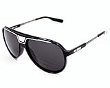 Nike MDL. 245 Sunglasses, Black/White, Grey Lens