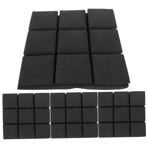 4 paneles de espuma acústica para insonorización espuma de alta densidad para reducción de ruido para paredes azulejos de tratamiento acústico para estudios y oficinas en casa miniatura 7