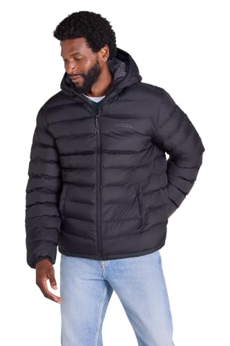 Image of Mountain Warehouse Seasons Mens Puffer Padded Jacket Black XL