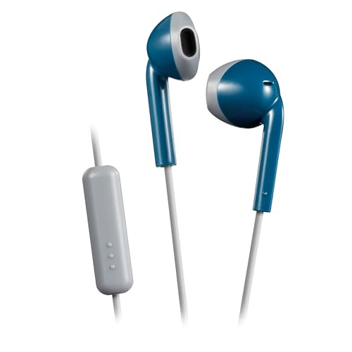 JVC HA F19M   Auriculares (Alámbrico, Dentro de oído, Binaural, Intraaural, 8   20000 Hz, Azul)