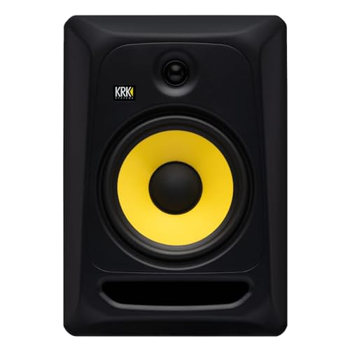 KRK Classic 8 Professional Bi-Amp 20,3 cm (8 Zoll) Studio Monitor, schwarz