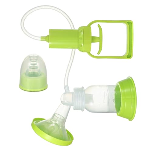 Extractor de leche manual con biberón portátil miniatura 5