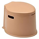Passendes Griffdesign: Das innere Fass der Toilette ist mit einem Griff für eine einfache Reinigung ausgestattet.Das innere Fass ist mit einem Deckel versehen, um den Geruch zu blockieren.