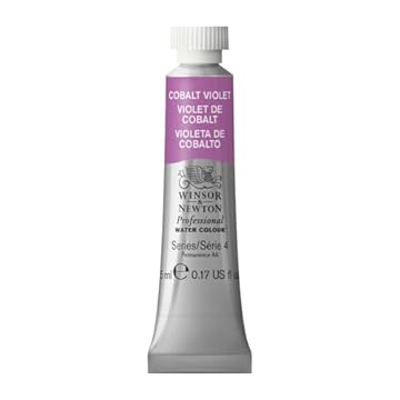 Winsor & Newton 102192 5 ml Tube Professional Water Colour, Cobalt Violet