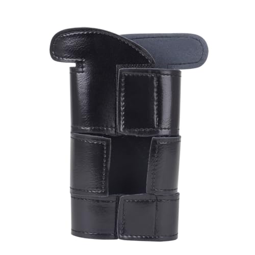 BESTonZON Trumpet Guard Case Wrap for Trumpet Cornet Musical Instrument Leather Protector Easy Install