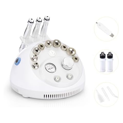 UNOISETION Diamond Microdermabrasion Machine, 4 in 1 Dermabrasion Facial Machine with Skin Scrubber, Professional Microdermabrasion Machine for Salon and Home Use Cover
