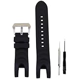 Czjiaqh Men's rubber watch strap compatible with Invicta Reserve Collection Venom 0361 1594 11962 14459 16150 16311 18881 19484 20342 5735 6051 6105 80577 80580 F0003 ILEF0003A Outdoor Sports waterproof watch band wristband bracelet accessories for women