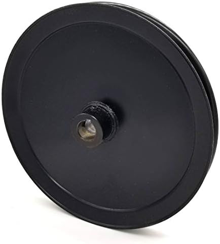 7-1/5 Inch Dia 5/8 Inch Bore Steel V-Groove Drive Pulley Replacement for Husqvarna MTD Craftsman B1021974 21974