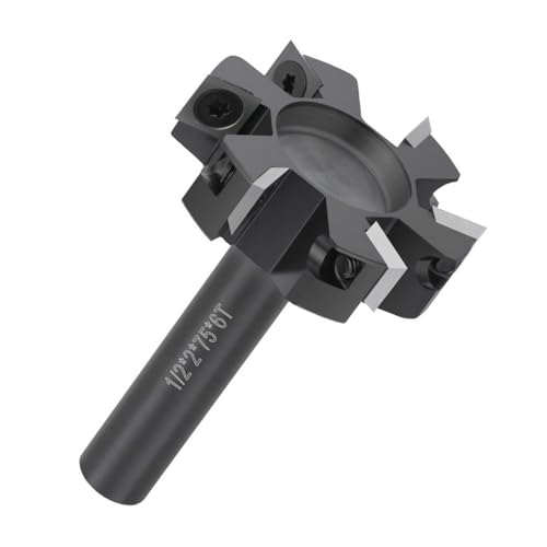 Multipurpose 6 Flute Router Bit For Woodworking With Detachable And Cleaning Bottom Design Industrial Milling Tool For Wood