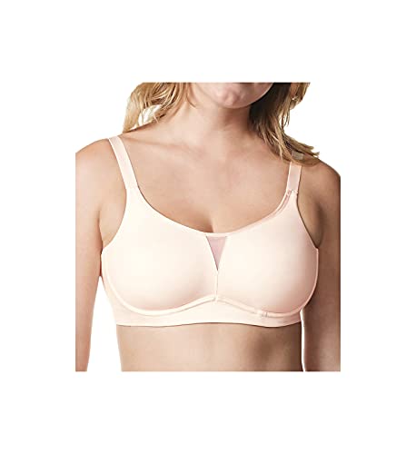 Olga Women's Plus Size Flex Revolution Underwire 2-ply Bra, Rosewater, 42D