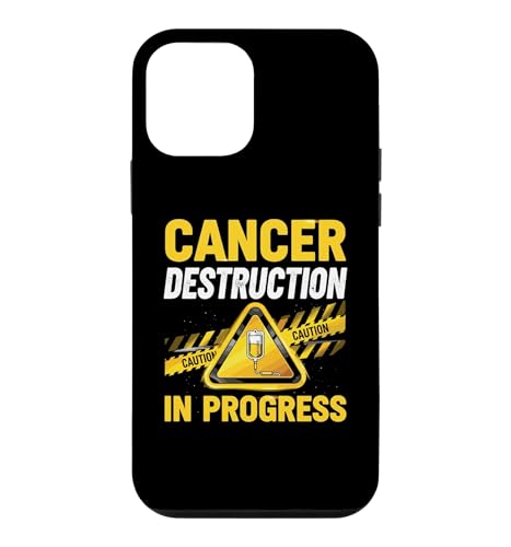 Cancer Destruction in Progress Chemo Fighter �X�}�z�P�[�X iPhone 12 mini �p