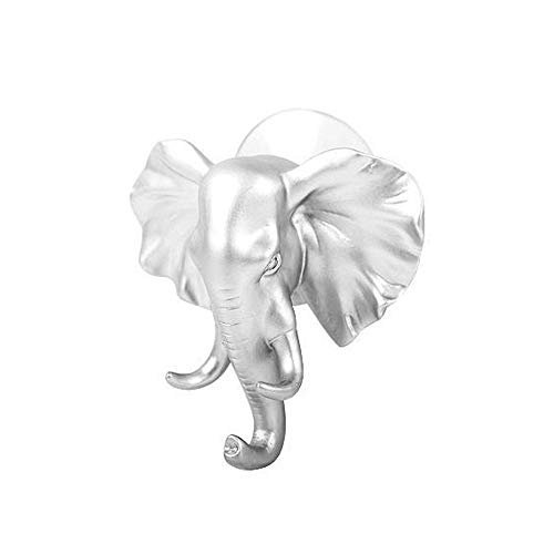Wohnzimmer Schlafzimmer Kleiderhaken keine Spur Kopfhaken YunYoud Elefantenkopf selbstklebende Wand Türhaken Aufhänger Tasche Schlüssel klebrige Halter