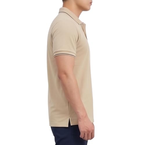 Image of Polo T Shirt for Man |with Collar | Half Sleeve | Summer Wear | Casual Pure Cotton T Shirt for Men (Available Size M- 4XL)