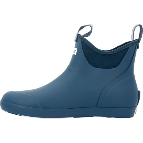 Image of XTRATUF 6 inch Men's Ankle Deck Boot - Lightweight, 100% Waterproof Rubber Footwear - Non-Marking, Slip-Resistant Outsole - Moisture-Wicking Liner