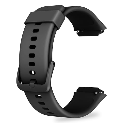 OCTANDRA Go ID207 VeryFit Smart Watch Replacement Bands (Black)
