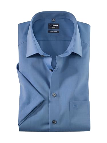 Chemise de bureau Olymp Luxor manches courtes pour les réunions d'été