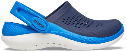 Crocs Kids’ Literide 360 Clog, Navy/Bright Cobalt, 12 Little Kid #TOP4