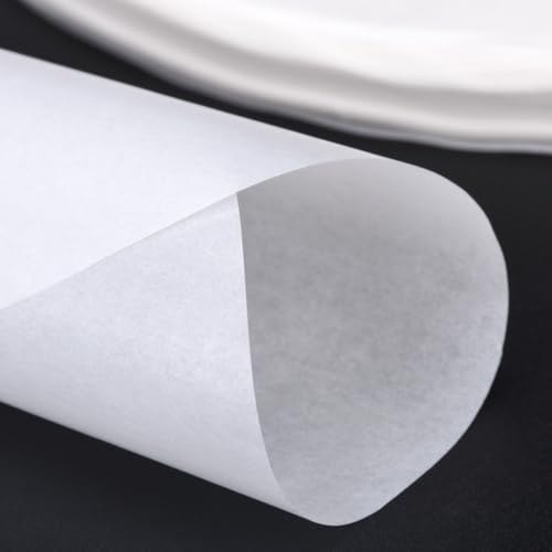 Papel de horno antiadherente circular OUNONA de 8 pulgadas para cocinar sin grasa 100 unidades 3