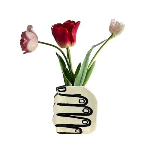 Vase en forme de main original idée cadeau design ornements de table créatifs