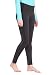 TuffRider Women's Ventilated Schooling Tights, Charcoal/Charcoal, Medium