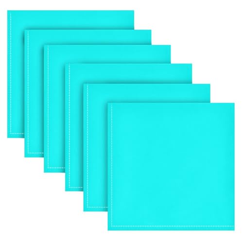 Servilletas de Tela Cuadradas Azul 50.5x50.5 cm Pack x6 miniatura 1
